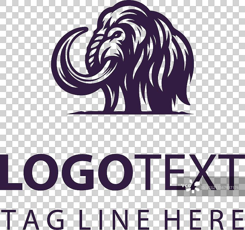 猛犸象标志图片素材