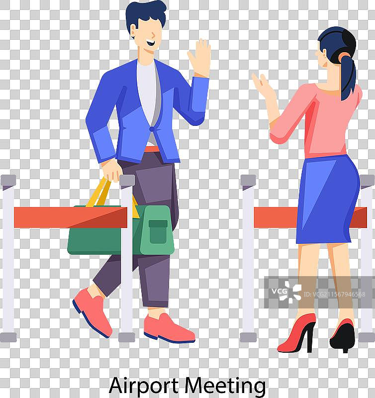 机场会议的平面图图片素材