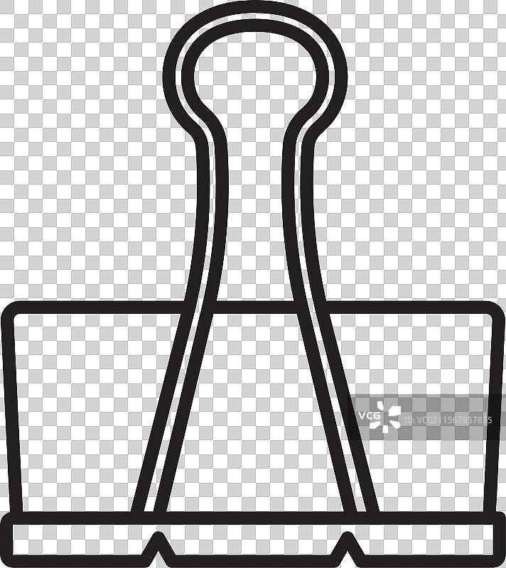 文件夹夹图标，理想用于整理文件图片素材