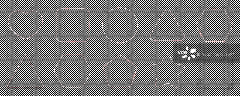 玫瑰金发光的不同几何形状框架图片素材