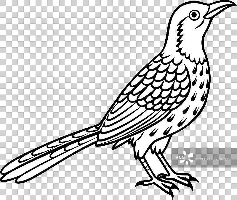 鹤鸟说话图标图片素材