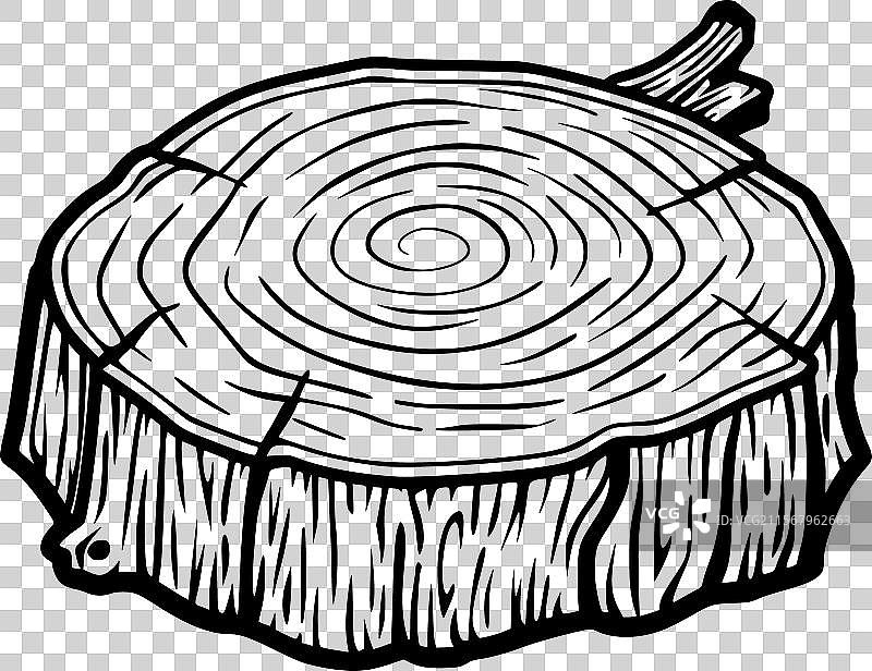 扁平木材图标符号图片素材