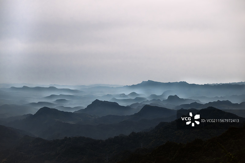 湖南省湘西自治州龙山县洛塔乡岩口图片素材