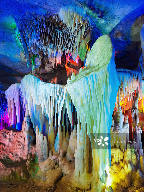 安徽池州石台蓬莱仙境图片素材