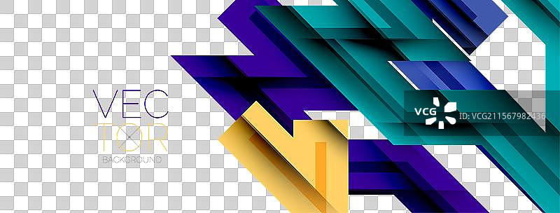 动态线条几何背景图片素材