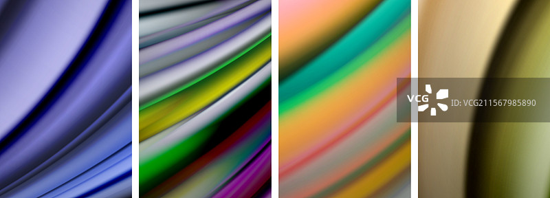 模糊的彩色线条背景图片素材