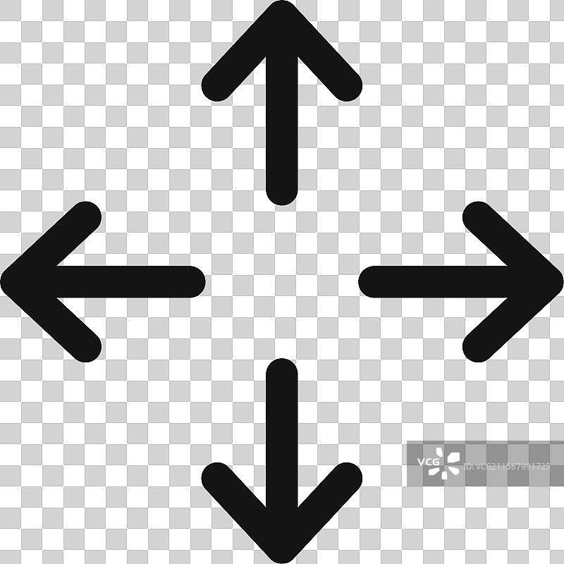 适合增长和扩展的箭头图标图片素材