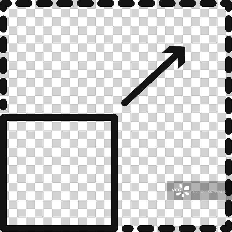 设计和缩放的图标包缩放工具图片素材