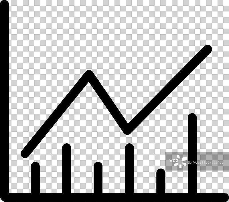 适合数据分析的统计图标图片素材