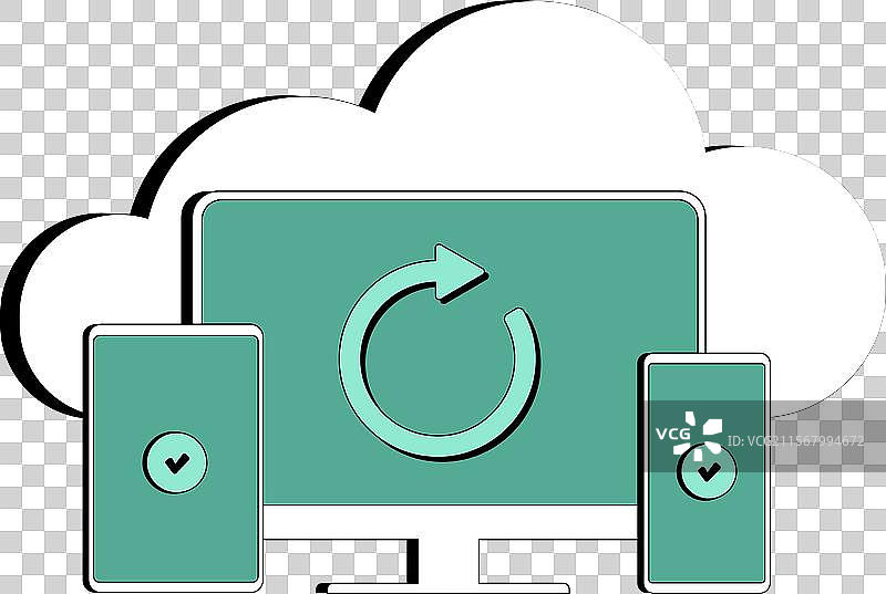 云计算商业技术数据存储图片素材