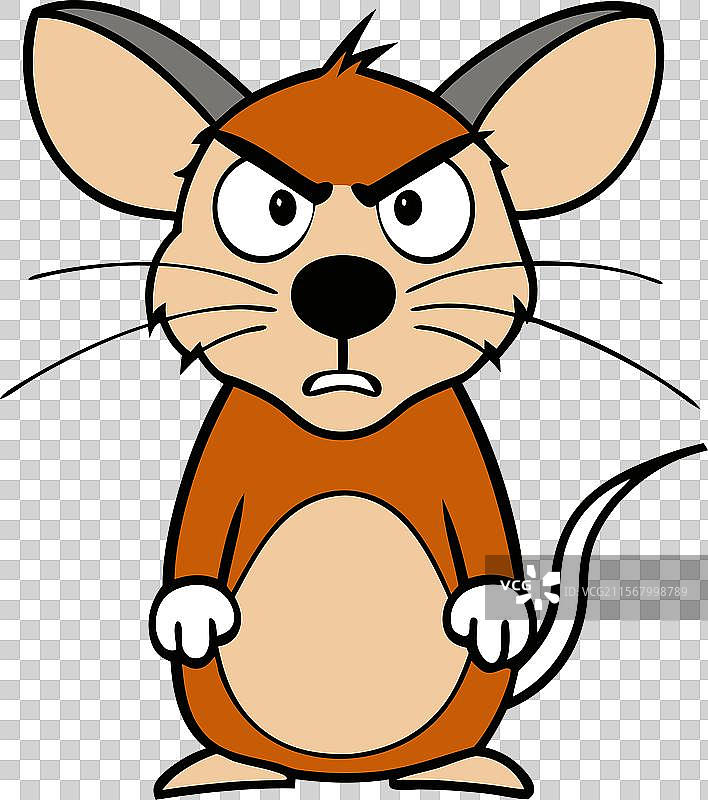 东部木鼠生气的图标图片素材