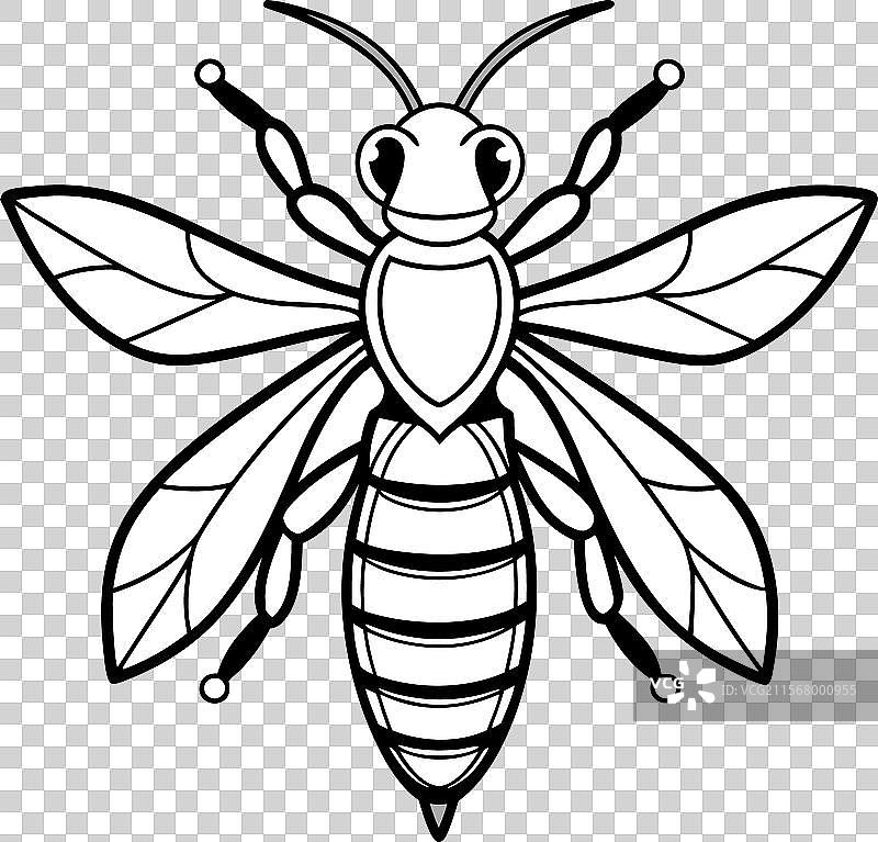 处决者黄蜂图标图片素材