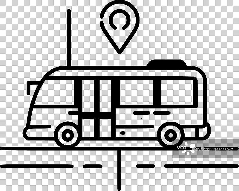 公交导航图片素材