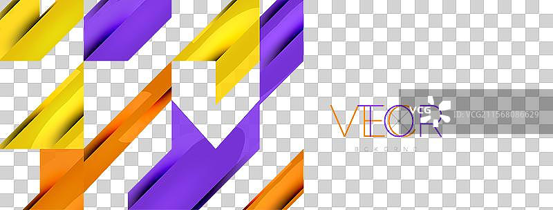 速度与运动的几何背景彩色线条图片素材