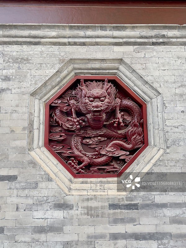 大雁塔周边的龙图片素材