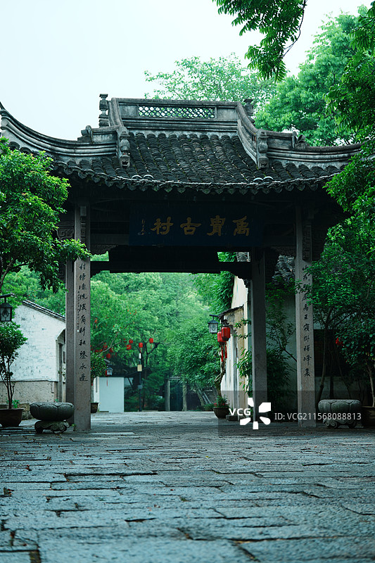 绍兴，大禹陵，江南水乡图片素材
