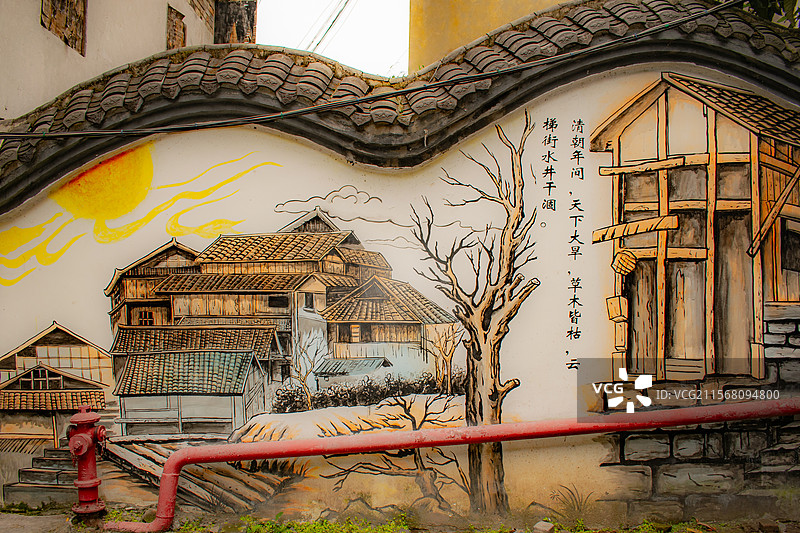 重庆石柱西沱古镇景区图片素材