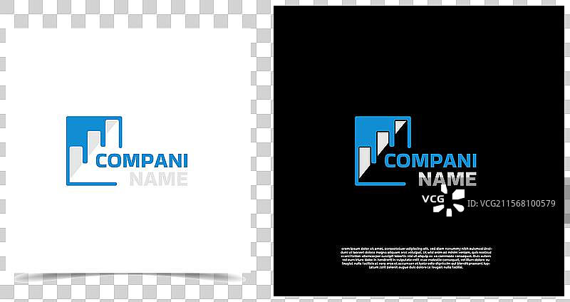 几何图标商业建筑标志图片素材