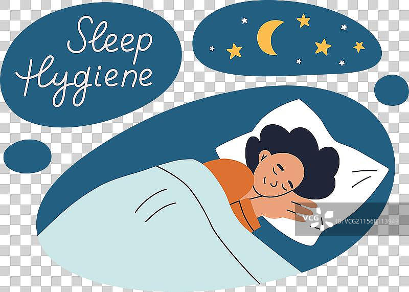 睡眠卫生 女性睡觉图片素材