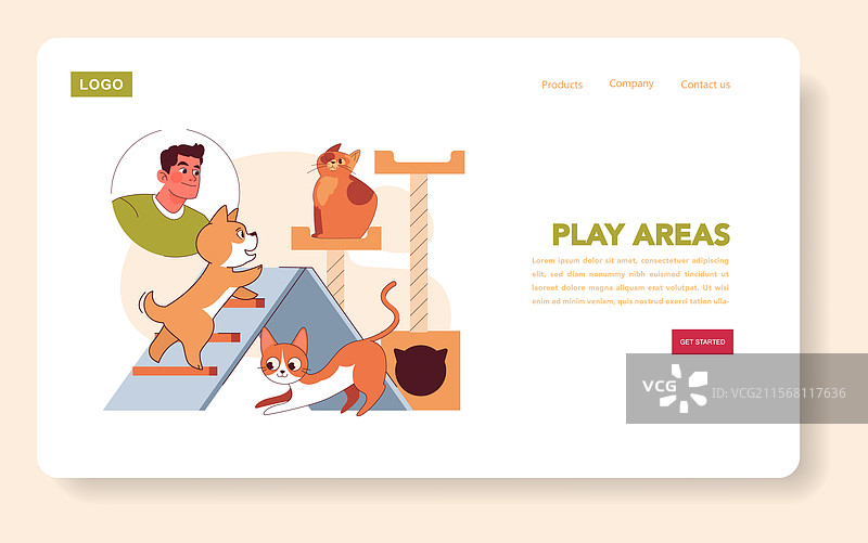 宠物友好的公寓空间图片素材