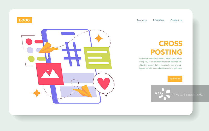 数字战略平面图图片素材