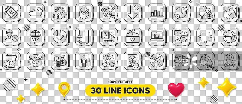 素食食品商务会议与硬币包图片素材