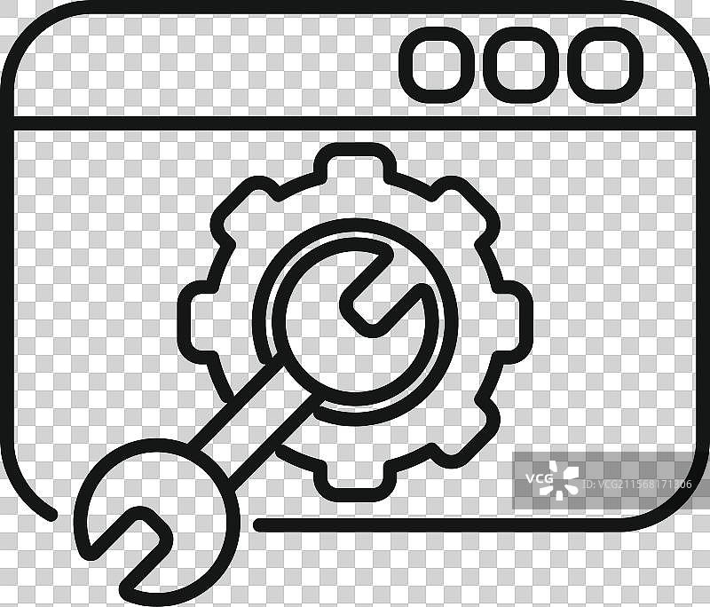 扳手实施网页维护和图片素材