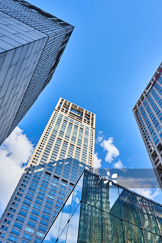 北京CBD的现代都市风光图片素材