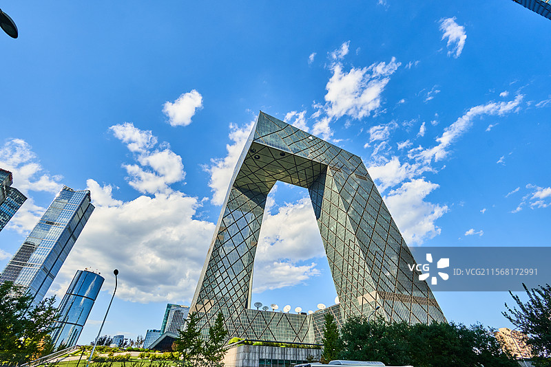 北京CBD的现代都市风光图片素材