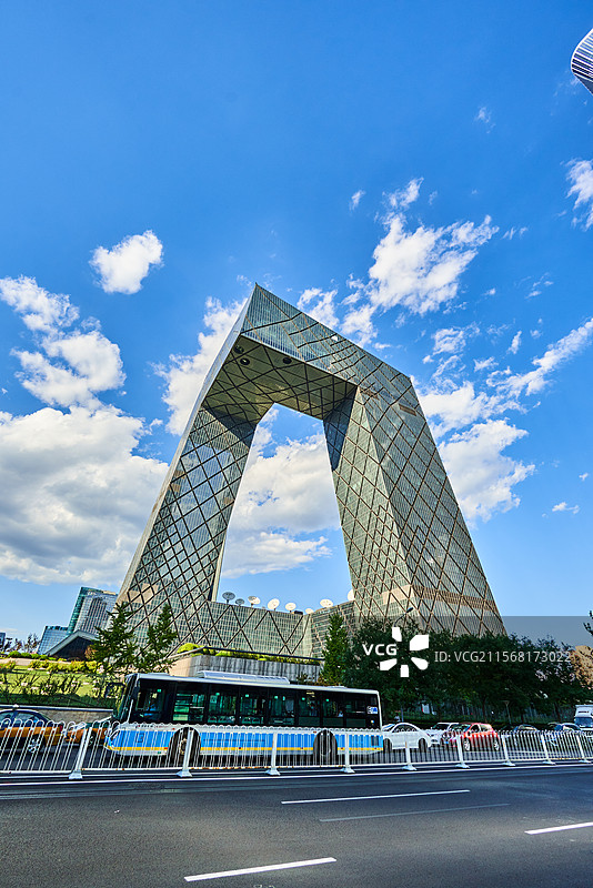 北京CBD的现代都市风光图片素材