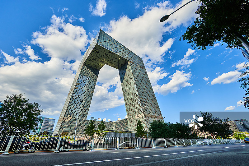 北京CBD的现代都市风光图片素材