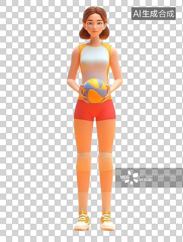 【AI数字艺术】3D卡通角色图片素材