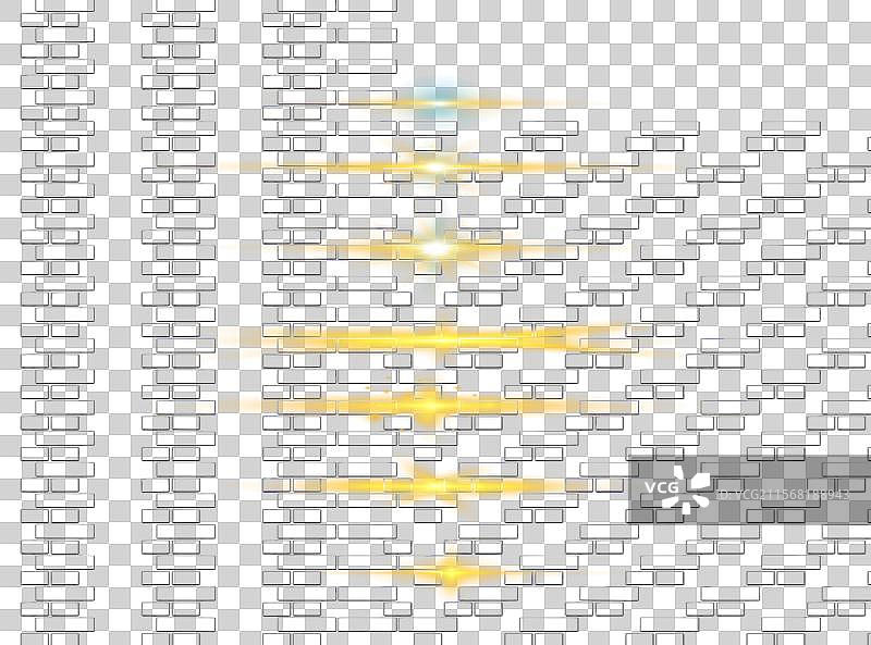 蓝色水平镜头光晕包激光束图片素材