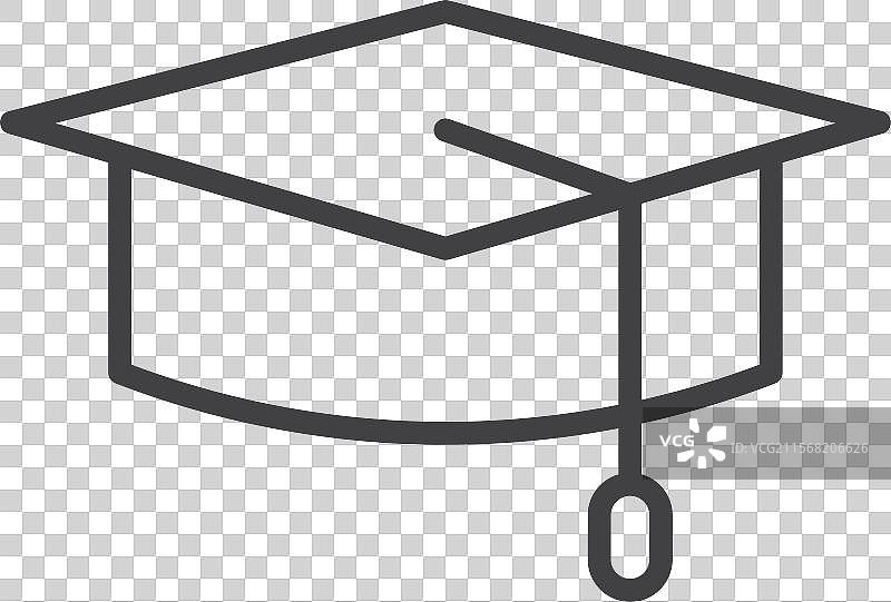 毕业帽图标图片素材