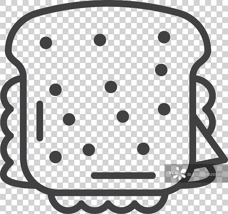 三明治图标图片素材