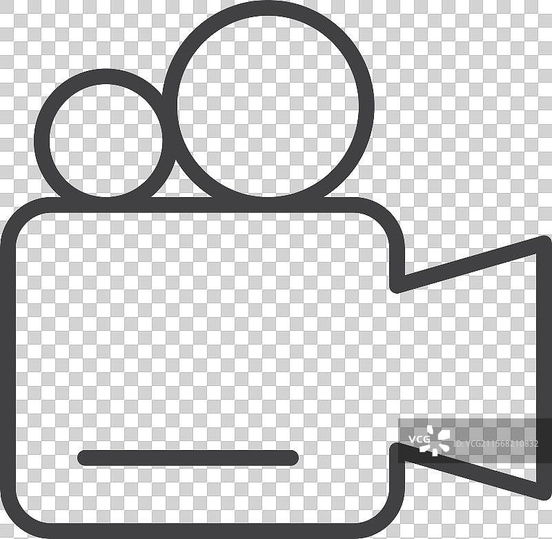 视频摄像机图标图片素材