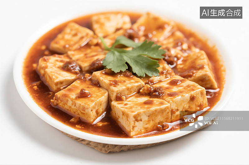 【AI数字艺术】美食麻婆豆腐图片素材