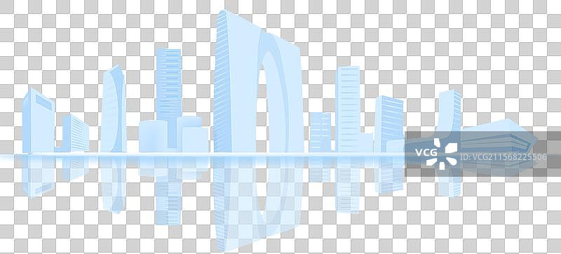 免扣建筑插画苏州图片素材