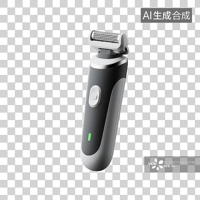 【AI数字艺术】3D渲染的卡通电动刮胡刀图片素材