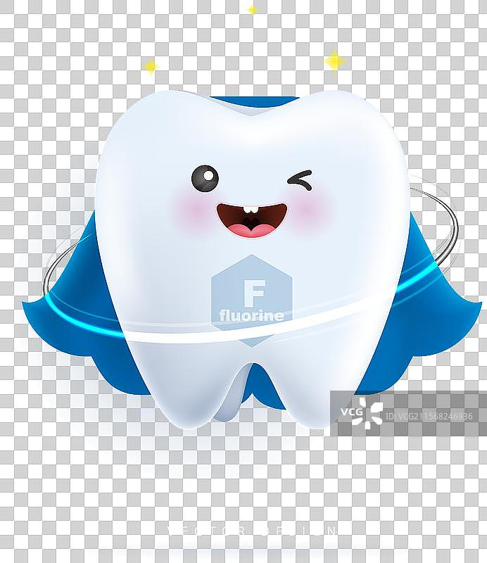 氟化物保护层防止蛀牙并提供帮助图片素材