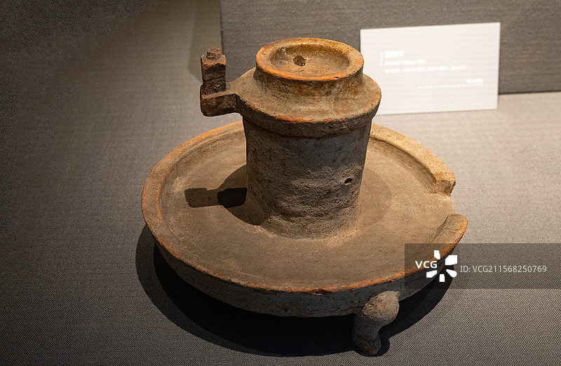 陶磨 西汉时期 山东省济宁市博物馆（文化中心新馆）图片素材