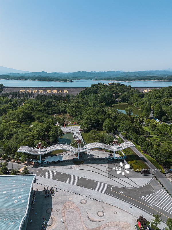 六安万佛湖旅游风景区图片素材