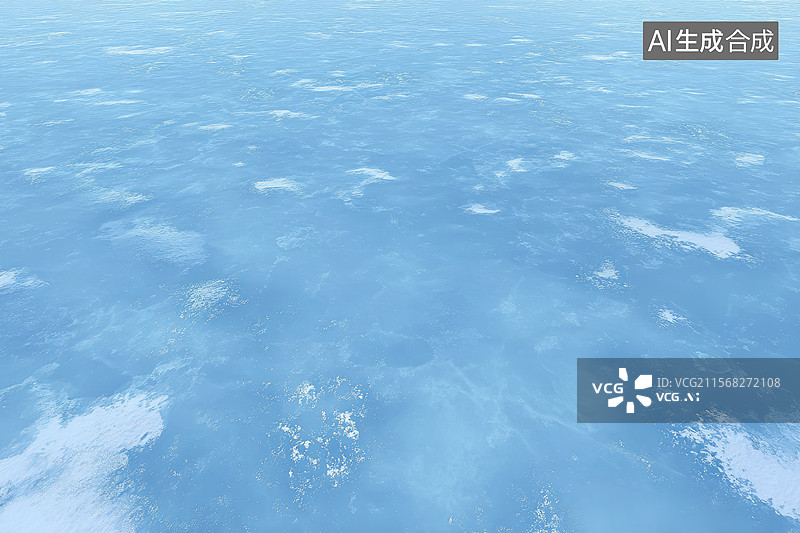 【AI数字艺术】高空俯瞰的云层景观图片素材