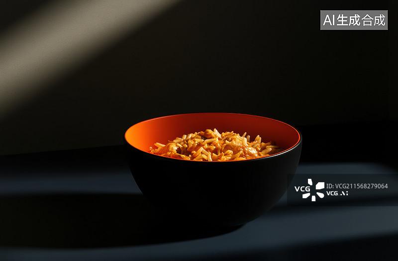【AI数字艺术】咖喱鸡肉饭美味佳肴图片素材