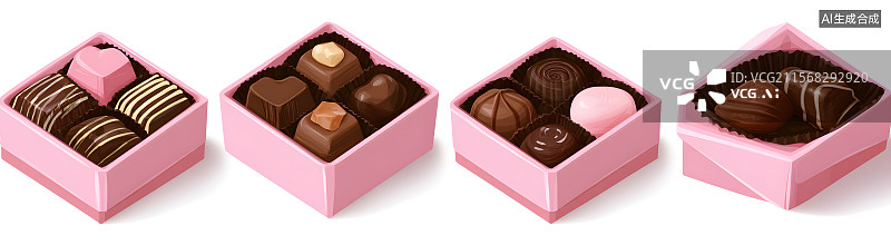 【AI数字艺术】巧克力图片素材
