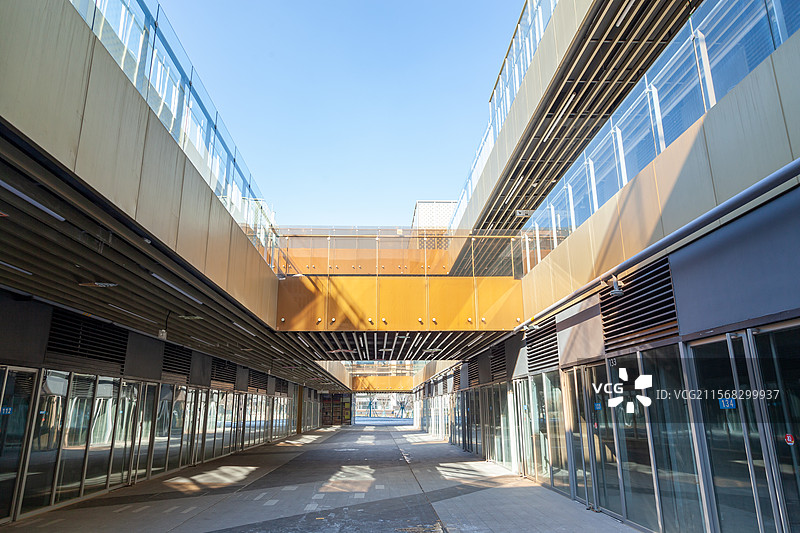 新建成的商业街图片素材