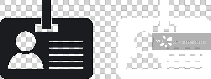 身份证徽章图标图片素材