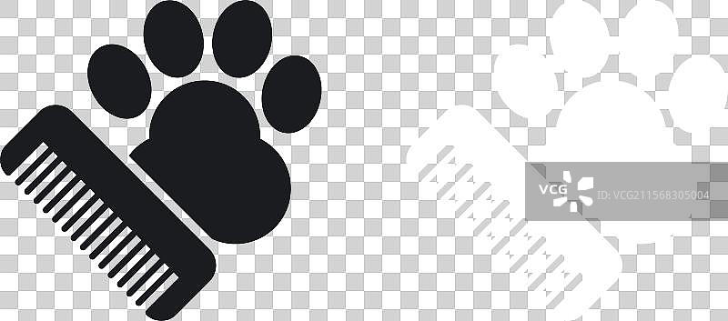 宠物美容图标图片素材