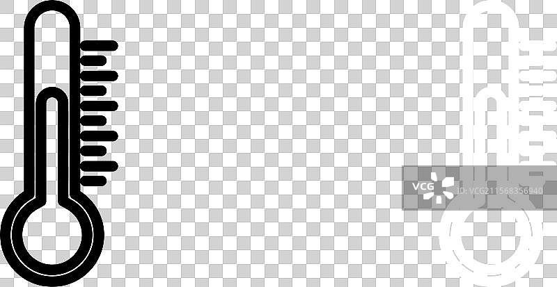 温度计半图标集正常温度图片素材