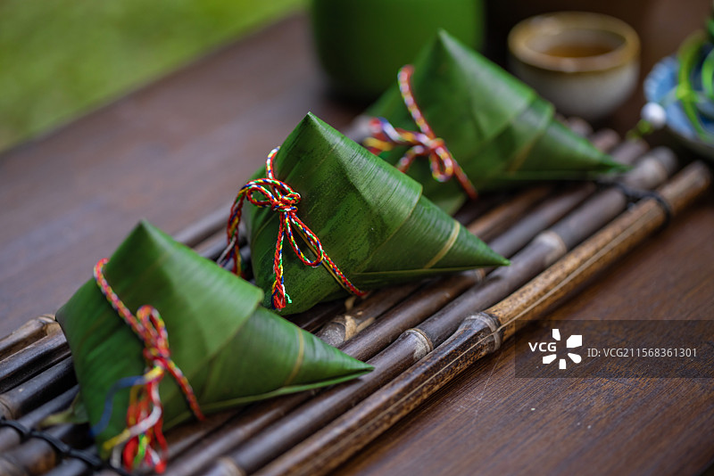 端午节的粽子特写图片素材